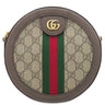 グッチ GUCCI オフィディア ミニ ラウンド 550618 ベージュ×エボニー GGスプリームキャンバス ショルダーバッグ ゴールド金具 チェーンショルダー