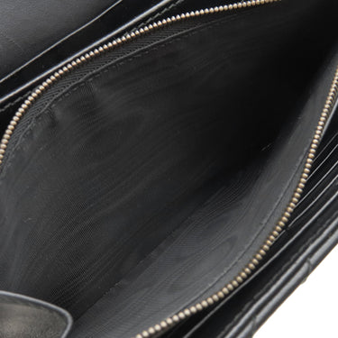 グッチ GUCCI GGマーモント キルティング 474575 ブラック レザー チェーンウォレット ヴィンテージ金具 黒 チェーンショルダー