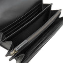 グッチ GUCCI GGマーモント キルティング 474575 ブラック レザー チェーンウォレット ヴィンテージ金具 黒 チェーンショルダー