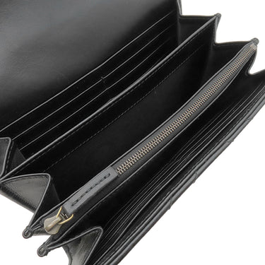 グッチ GUCCI GGマーモント キルティング 474575 ブラック レザー チェーンウォレット ヴィンテージ金具 黒 チェーンショルダー