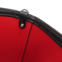 クリスチャンルブタン Christian Louboutin カバタ E/W ミニ 1205054CM53 ブラック×レッド カーフ 2WAYバッグ シルバー金具 黒 赤 ショルダー トート