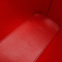 クリスチャンルブタン Christian Louboutin カバタ E/W ミニ 1205054CM53 ブラック×レッド カーフ 2WAYバッグ シルバー金具 黒 赤 ショルダー トート