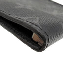 ルイヴィトン LOUIS VUITTON ポルトフォイユ パンス M62480 モノグラムエクリプス モノグラムエクリプスキャンバス 二つ折り財布 シルバー金具 黒 グレー 札入れ マネークリップ