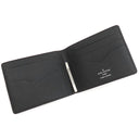 ルイヴィトン LOUIS VUITTON ポルトフォイユ パンス M62480 モノグラムエクリプス モノグラムエクリプスキャンバス 二つ折り財布 シルバー金具 黒 グレー 札入れ マネークリップ
