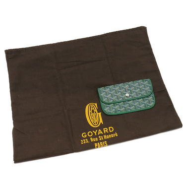 ゴヤール GOYARD アーディ PM グリーン ゴヤールディンキャンバス デシーズトリヨンレザー トートバッグ シルバー金具 緑 ヘリンボーン柄