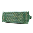ゴヤール GOYARD アーディ PM グリーン ゴヤールディンキャンバス デシーズトリヨンレザー トートバッグ シルバー金具 緑 ヘリンボーン柄