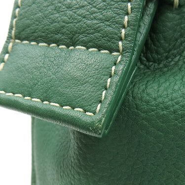 ゴヤール GOYARD アーディ PM グリーン ゴヤールディンキャンバス デシーズトリヨンレザー トートバッグ シルバー金具 緑 ヘリンボーン柄