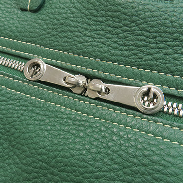 ゴヤール GOYARD アーディ PM グリーン ゴヤールディンキャンバス デシーズトリヨンレザー トートバッグ シルバー金具 緑 ヘリンボーン柄