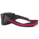 グッチ GUCCI ソフト GGスプリーム ベルトバッグ 474293 ブラック GGスプリームキャンバス ボディバッグ シルバー金具 ウェブライン 黒 ウエストバッグ