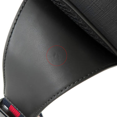 グッチ GUCCI ソフト GGスプリーム ベルトバッグ 474293 ブラック GGスプリームキャンバス ボディバッグ シルバー金具 ウェブライン 黒 ウエストバッグ