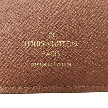 ルイヴィトン LOUIS VUITTON ポルトフォイユ ヴィクトリーヌ M62472 モノグラム モノグラムキャンバス 三つ折り財布 ゴールド金具 茶 コンパクト