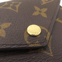 ルイヴィトン LOUIS VUITTON ポルトフォイユ ヴィクトリーヌ M62472 モノグラム モノグラムキャンバス 三つ折り財布 ゴールド金具 茶 コンパクト