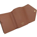 ルイヴィトン LOUIS VUITTON ポルトフォイユ ヴィクトリーヌ M62472 モノグラム モノグラムキャンバス 三つ折り財布 ゴールド金具 茶 コンパクト