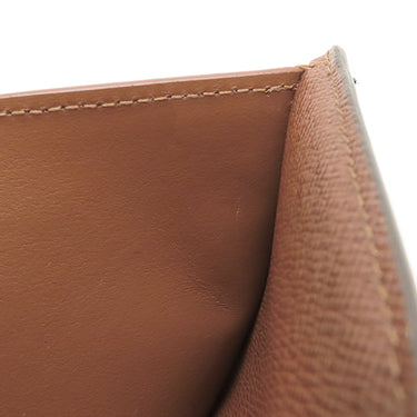 ルイヴィトン LOUIS VUITTON ポルトフォイユ ヴィクトリーヌ M62472 モノグラム モノグラムキャンバス 三つ折り財布 ゴールド金具 茶 コンパクト
