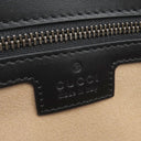 グッチ GUCCI GGマーモント キルティング スモールバッグ 443497 ブラック レザー ショルダーバッグ ヴィンテージ金具 黒 チェーンショルダー