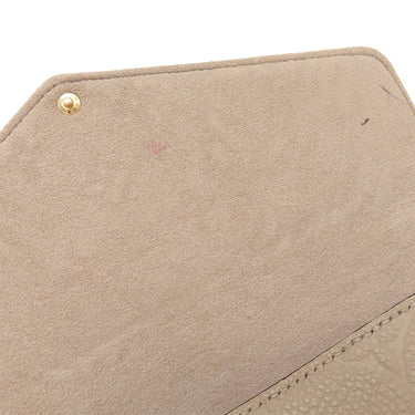 ルイヴィトン LOUIS VUITTON ポシェット フェリシー M68697 トゥルトレール モノグラムアンプラント チェーンウォレット ゴールド金具 ベージュ チェーンショルダー