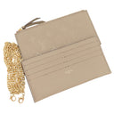 ルイヴィトン LOUIS VUITTON ポシェット フェリシー M68697 トゥルトレール モノグラムアンプラント チェーンウォレット ゴールド金具 ベージュ チェーンショルダー