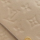 ルイヴィトン LOUIS VUITTON ポシェット フェリシー M68697 トゥルトレール モノグラムアンプラント チェーンウォレット ゴールド金具 ベージュ チェーンショルダー