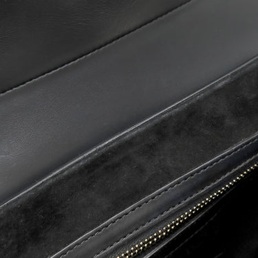 クリスチャン・ディオール Christian Dior サドルバッグ M0446CWGH ブラック レザー ショルダーバッグ ゴールド金具 黒 肩掛け