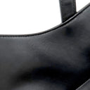 クリスチャン・ディオール Christian Dior サドルバッグ M0446CWGH ブラック レザー ショルダーバッグ ゴールド金具 黒 肩掛け