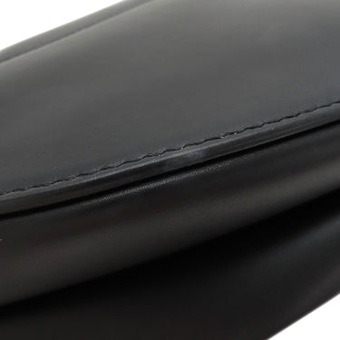 クリスチャン・ディオール Christian Dior サドルバッグ M0446CWGH ブラック レザー ショルダーバッグ ゴールド金具 黒 肩掛け