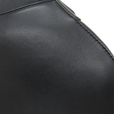 クリスチャン・ディオール Christian Dior サドルバッグ M0446CWGH ブラック レザー ショルダーバッグ ゴールド金具 黒 肩掛け