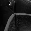 バレンシアガ BALENCIAGA ショッピング トート XXS 597858 ブラック レザー 2WAYバッグ シルバー金具 黒 ハンドバッグ ショルダー