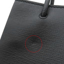 バレンシアガ BALENCIAGA ショッピング トート XXS 597858 ブラック レザー 2WAYバッグ シルバー金具 黒 ハンドバッグ ショルダー