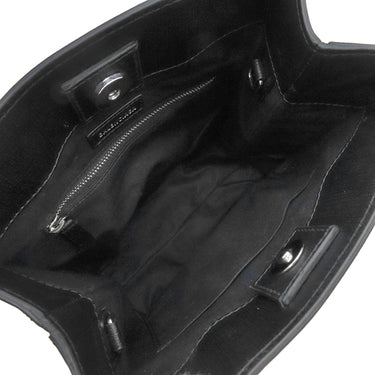バレンシアガ BALENCIAGA ショッピング トート XXS 597858 ブラック レザー 2WAYバッグ シルバー金具 黒 ハンドバッグ ショルダー