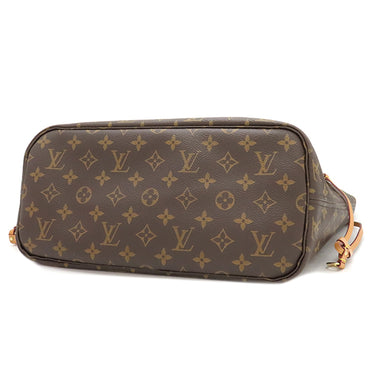 ルイヴィトン LOUIS VUITTON ネヴァーフルMM M50366 ローズバレリーヌ モノグラムキャンバス トートバッグ ゴールド金具 茶 ピンク
