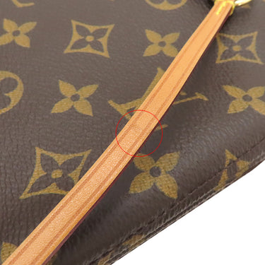 ルイヴィトン LOUIS VUITTON ネヴァーフルMM M50366 ローズバレリーヌ モノグラムキャンバス トートバッグ ゴールド金具 茶 ピンク