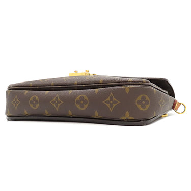 ルイヴィトン LOUIS VUITTON ポシェット メティス MM M44875 モノグラム モノグラムキャンバス 2WAYバッグ ゴールド金具 茶 ショルダーバッグ ハンドバッグ
