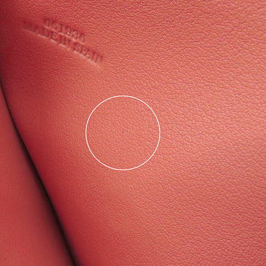 ロエベ LOEWE コンパクト ジップウォレット C660Z41X01 ライトオーツXハニー ソフトグレインカーフ 二つ折り財布 シルバー金具 ピンク 茶