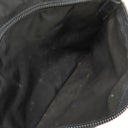 プラダ PRADA 三角ロゴ BT0420 ブラック ナイロン レザー ショルダーバッグ 黒 マチ無し