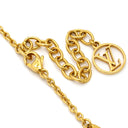 ルイヴィトン LOUIS VUITTON フラワーフル M68125 ゴールド GP ネックレス モノグラムフラワー 花