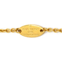 ルイヴィトン LOUIS VUITTON フラワーフル M68125 ゴールド GP ネックレス モノグラムフラワー 花