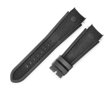 ハリーウィンストン Harry Winston 純正 オーシャン用 ラバーバンド ブラック ラバー 腕時計パーツ 新品同様 替え ラバー バンド ベルト 24ｍｍ ブラック 黒