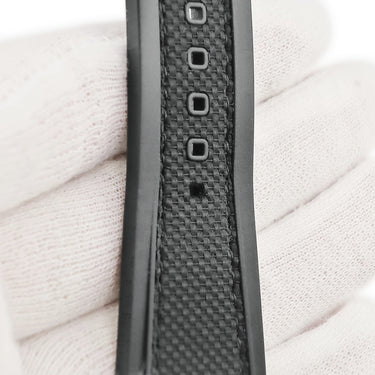 ハリーウィンストン Harry Winston 純正 オーシャン用 ラバーバンド ブラック ラバー 腕時計パーツ 新品同様 替え ラバー バンド ベルト 24ｍｍ ブラック 黒