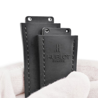 ウブロ HUBLOT 純正 ベルルッティ スクリットレザー 521 クラシックフュージョン ブラウン レザー ラバー 腕時計パーツ レザー×ラバー 替え バンド ベルト 26mm ブラウン
