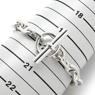 エルメス HERMES シェーヌダンクル MM シルバー シルバー925 ブレスレット 18コマ スターリングシルバー SV925 Ag925