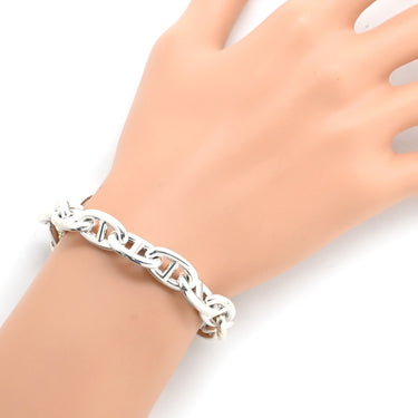 エルメス HERMES シェーヌダンクル MM シルバー シルバー925 ブレスレット 18コマ スターリングシルバー SV925 Ag925