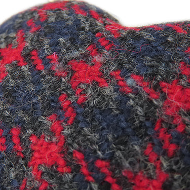 シャネル CHANEL ロケット ペンダント AP9485 レッド×ネイビー×グレー ツイード GP ネックレス シャンパンゴールド金具 赤 紺 ハート ココマーク