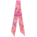 エルメス HERMES ツイリー ローズマラバー×ジョーヌヴィフ×ルージュ シルク スカーフ 【Ex-Libris Les Parisiennes/エクスリブリス パリジェンヌ】