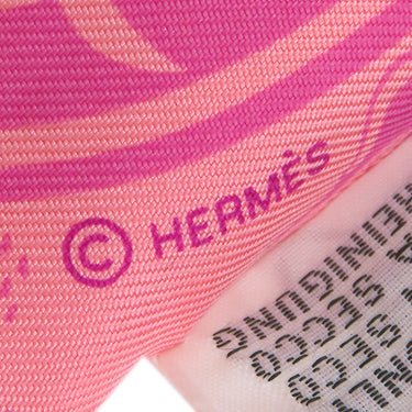 エルメス HERMES ツイリー ローズマラバー×ジョーヌヴィフ×ルージュ シルク スカーフ 【Ex-Libris Les Parisiennes/エクスリブリス パリジェンヌ】