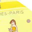 エルメス HERMES ツイリー イエロー系 シルク スカーフ 【Ex-Libris Les Parisiennes/エクスリブリス パリジェンヌ】