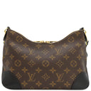 ルイヴィトン LOUIS VUITTON ブーローニュ NM M45831 モノグラム モノグラムキャンバス 2WAYバッグ ゴールド金具 チェーンショルダー ハンドバッグ 茶 黒