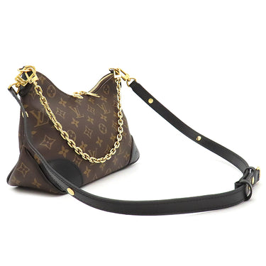 ルイヴィトン LOUIS VUITTON ブーローニュ NM M45831 モノグラム モノグラムキャンバス 2WAYバッグ ゴールド金具 チェーンショルダー ハンドバッグ 茶 黒