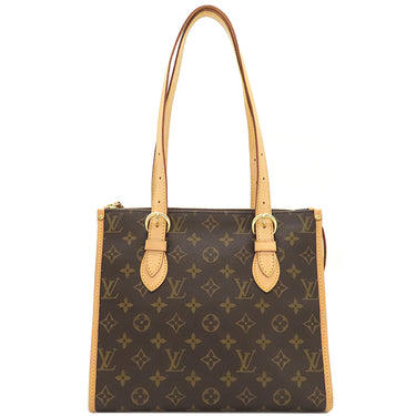 ルイヴィトン LOUIS VUITTON ポパンクール オ M40007 モノグラム モノグラムキャンバス ショルダーバッグ ゴールド金具 茶 肩掛け トートバッグ