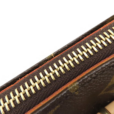 ルイヴィトン LOUIS VUITTON ポパンクール オ M40007 モノグラム モノグラムキャンバス ショルダーバッグ ゴールド金具 茶 肩掛け トートバッグ