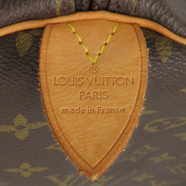 ルイヴィトン LOUIS VUITTON キーポル 55 M41424 モノグラム モノグラムキャンバス ボストンバッグ ゴールド金具 茶 鍵・パドロック・ポワニエ欠品 ※イニシャル入り